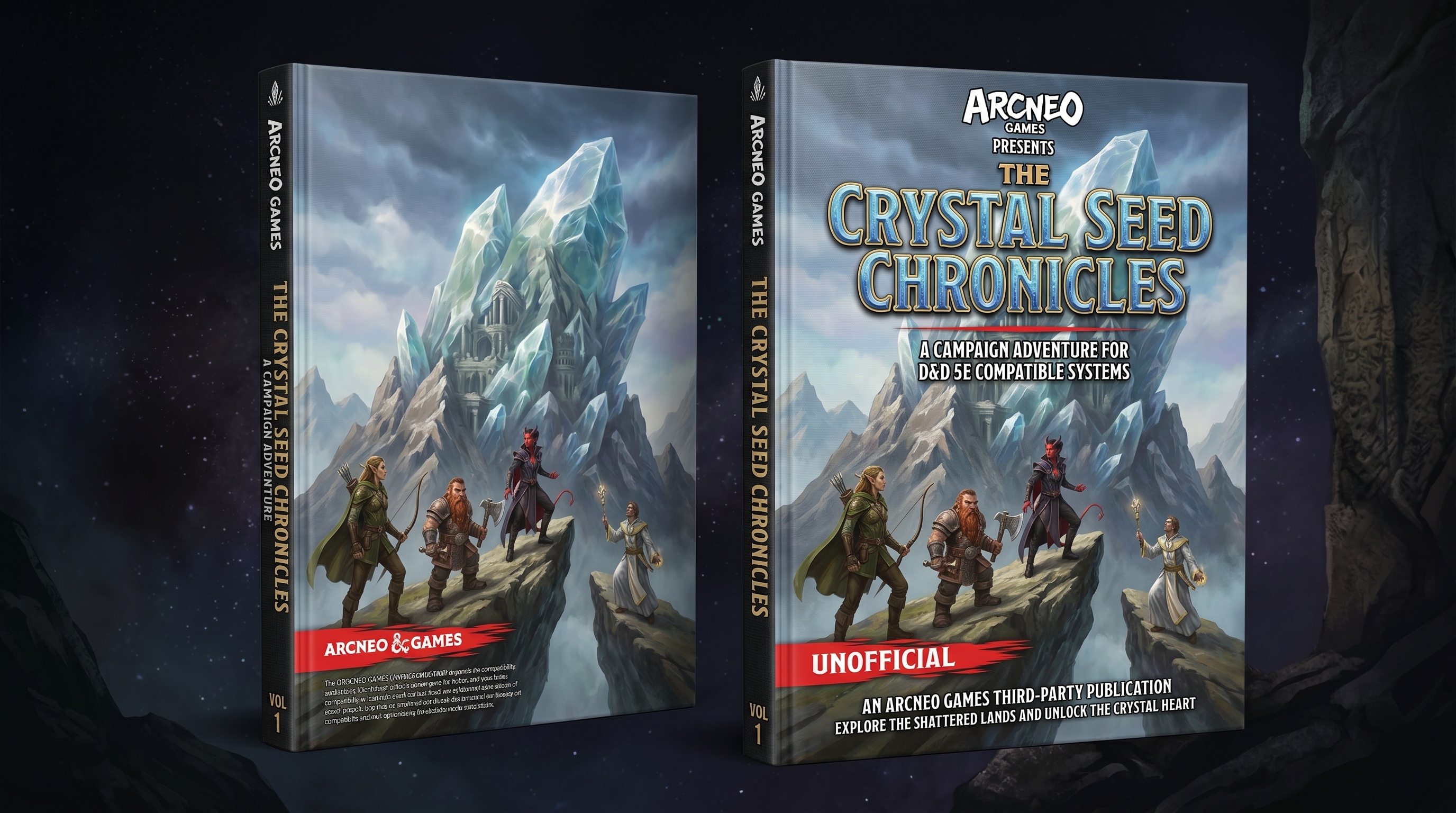 The Crystal Seed Chronicles (Vol. 1) artwork 1