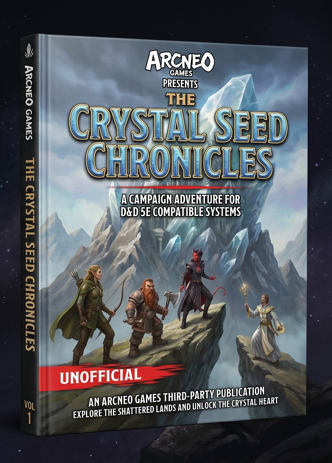 The Crystal Seed Chronicles (Vol. 1) cover